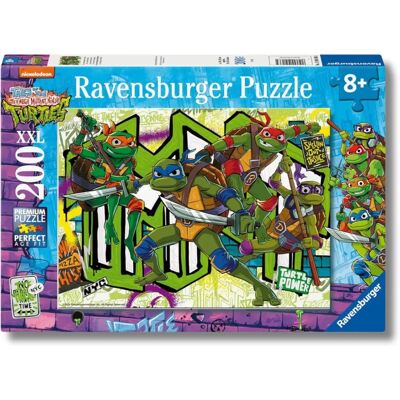 Ravensburger Puzzle Tartarughe Ninja Mutanti - 200 pezzi XXL - Bambini 8+ Ravensburger Puzzle Tartarughe Ninja Mutanti - 200 pezzi XXL - Bambini 8+