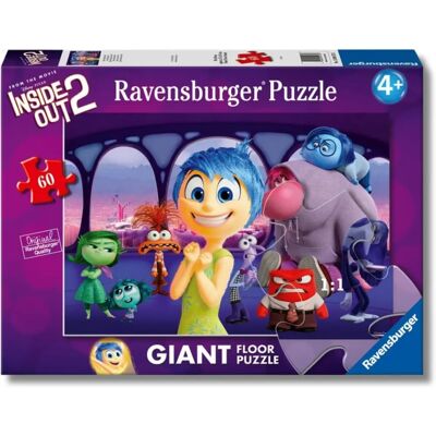 Ravensburger - Inside Out 2 Karaktärer Pussel för Barn 60 Bitar - Pussel Ravensburger - Inside Out 2 Karaktärer Pussel för Barn 60 Bitar - Pussel