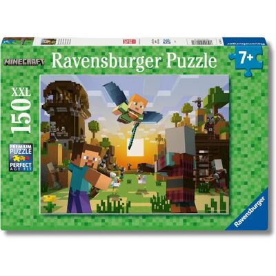 Ravensburger Minecraft Puslespill - 150 biter - Bygg et eventyr Ravensburger Minecraft Puslespill - 150 biter - Bygg et eventyr