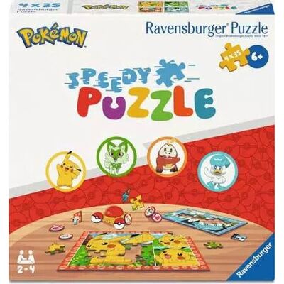 Ravensburger Pussel - Speedy Puzzle Pokémon - 6+ - 35 bitar Ravensburger Pussel - Speedy Puzzle Pokémon - 6+ - 35 bitar