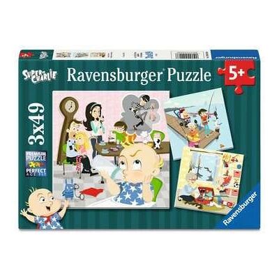 Ravensburger Super Charlie Familie Puzzle - 500 Biter - Tegneserier Ravensburger Super Charlie Familie Puzzle - 500 Biter - Tegneserier