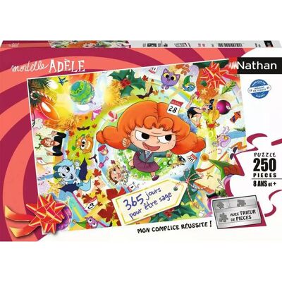 Ravensburger Mortelle Adele puzzle 250 elementów dla dzieci Ravensburger Mortelle Adele puzzle 250 elementów dla dzieci