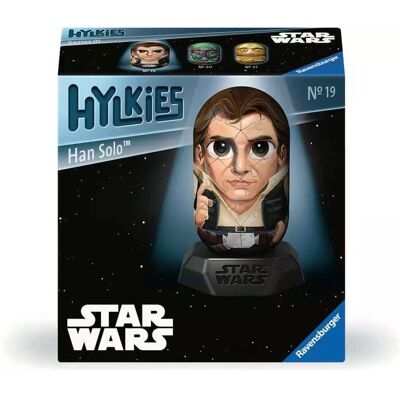 Puzzle 3D Ravensburger Han Solo - Forme de capsule - 55 pièces Puzzle 3D Ravensburger Han Solo - Forme de capsule - 55 pièces