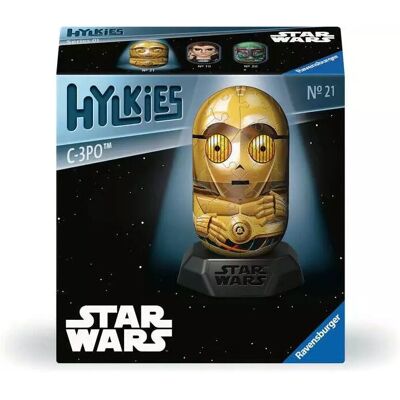 Ravensburger Star Wars C-3PO 3D Puzzel - Capsule - 55 st. Ravensburger Star Wars C-3PO 3D Puzzel - Capsule - 55 st.