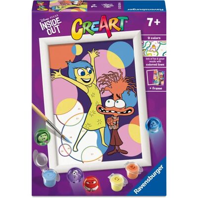 Ravensburger CreArt Inside Out Målning med Nummer för Barn Ravensburger CreArt Inside Out Målning med Nummer för Barn
