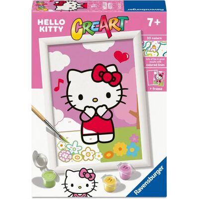 Ravensburger CreArt Kit de Peinture Hello Kitty - Art pour Enfants - Publicité Ravensburger CreArt Kit de Peinture Hello Kitty - Art pour Enfants - Publicité