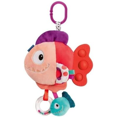 Ravensburger -PLAY+ - Peluche piranha rouge - Dès la naissance Ravensburger -PLAY+ - Peluche piranha rouge - Dès la naissance
