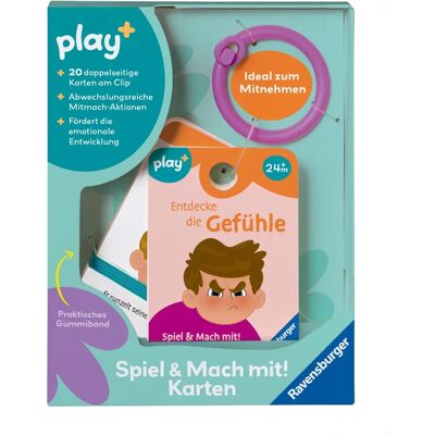 Ravensburger Play+ Cartes Émotions - À partir de 2 ans - Publicité Ravensburger Play+ Cartes Émotions - À partir de 2 ans - Publicité