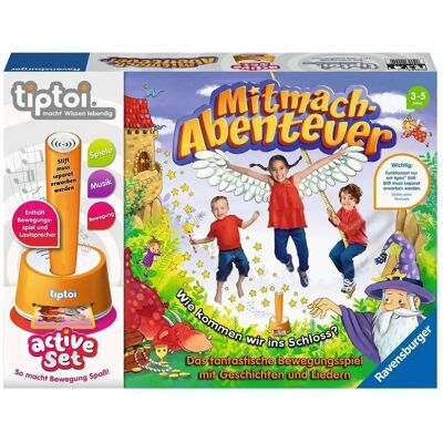 Ravensburger tiptoi Active Set - Interactive Children's Board Game Ravensburger tiptoi Active Set - Interactive Children's Board Game