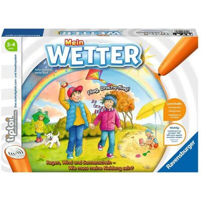 Ravensburger tiptoi Wetter Lernspiel - Gesellschaftsspiel für Kinder Ravensburger tiptoi Wetter Lernspiel - Gesellschaftsspiel für Kinder