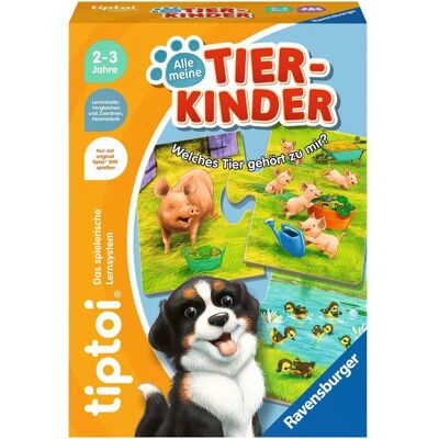 Ravensburger Animal Baby Puzzle - Educational Toy for Kids Ravensburger Animal Baby Puzzle - Educational Toy for Kids