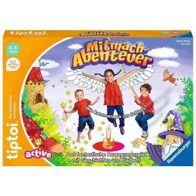 Ravensburger Tiptoi Active Spiel – Mitmach-Abenteuer für Kinder 3+ Ravensburger Tiptoi Active Spiel – Mitmach-Abenteuer für Kinder 3+