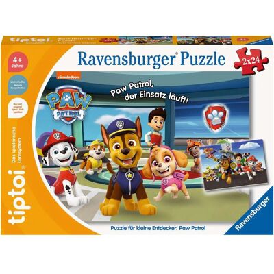 Ravensburger Tiptoi Paw Patrol Board Game Puzzle - 20 min, 2x24 pieces Ravensburger Tiptoi Paw Patrol Board Game Puzzle - 20 min, 2x24 pieces