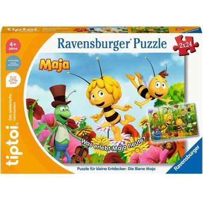 Ravensburger Biene Maja Tiptoi Board Game Puzzle - 24 Pieces Ravensburger Biene Maja Tiptoi Board Game Puzzle - 24 Pieces