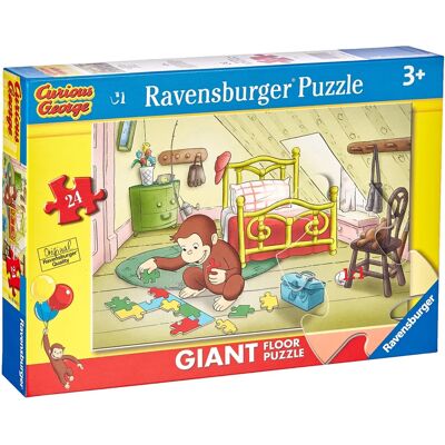 Ravensburger - Puzzle George B, Collezione 24 Giant Pavimento - Puzzle Ravensburger - Puzzle George B, Collezione 24 Giant Pavimento - Puzzle