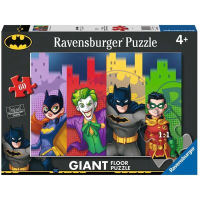 Giant Golvpussel Ravensburger - Batman, 60 delar, för barn 4+ Giant Golvpussel Ravensburger - Batman, 60 delar, för barn 4+