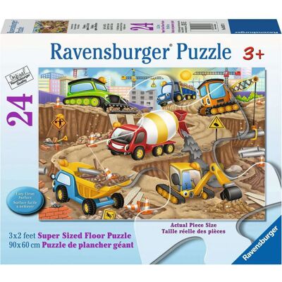 Ravensburger - Construction Fun - 24-piece - Jigsaw Puzzle Ravensburger - Construction Fun - 24-piece - Jigsaw Puzzle