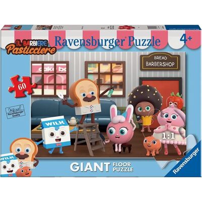 Puzzle Ravensburger 60 pezzi Gigante Barbiere Pasticcere - Puzzle Puzzle Ravensburger 60 pezzi Gigante Barbiere Pasticcere - Puzzle