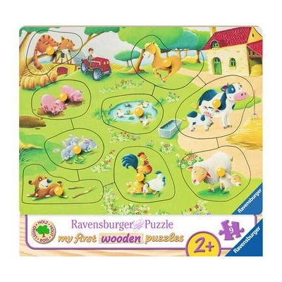 Ravensburger Small Farm Puzzle - Jigsaw Puzzle - 9 pcs Ravensburger Small Farm Puzzle - Jigsaw Puzzle - 9 pcs