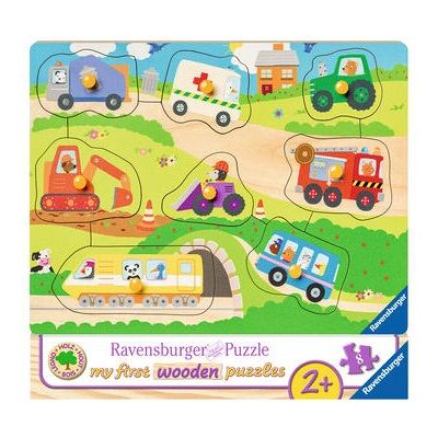 Ravensburger Modelo 03684 Rompecabezas de Madera Vehículos - Puzzle Ravensburger Modelo 03684 Rompecabezas de Madera Vehículos - Puzzle