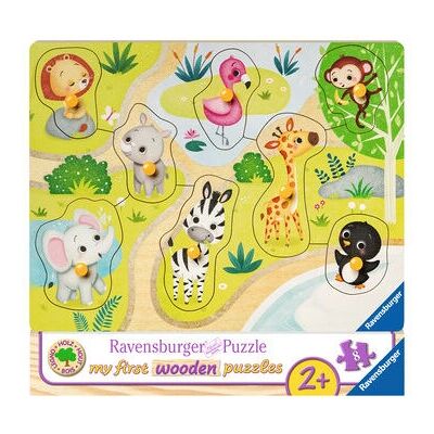 Ravensburger 00.003.687 Formpuzzle 8 Stück Tiere - Puzzle Ravensburger 00.003.687 Formpuzzle 8 Stück Tiere - Puzzle