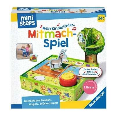 Ravensburger 4172 Utbildningsbrädspel - Musik & Rörelse Ravensburger 4172 Utbildningsbrädspel - Musik & Rörelse