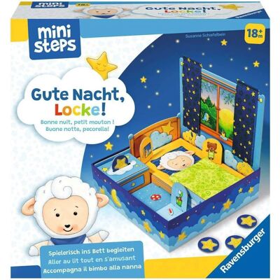 Ravensburger Ministeps 4196 ¡Buenas noches, Locke! - Juego para dormir - Ritual de acostarse Ravensburger Ministeps 4196 ¡Buenas noches, Locke! - Juego para dormir - Ritual de acostarse
