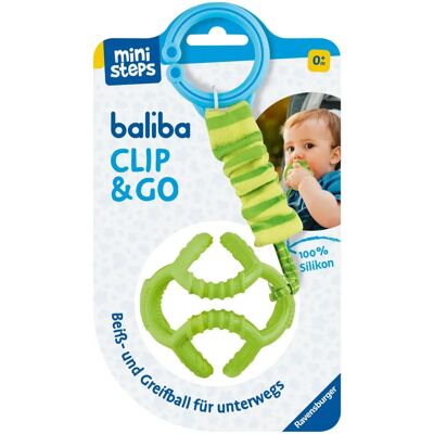 Ravensburger Ministeps Baliba Clip & Go Grün - Baby Spielzeug ab 0 Ravensburger Ministeps Baliba Clip & Go Grün - Baby Spielzeug ab 0