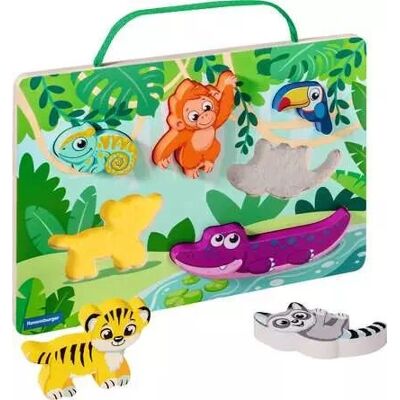 Ravensburger Modelo 4872 - Rompecabezas Forma de Animales - 6 piezas Ravensburger Modelo 4872 - Rompecabezas Forma de Animales - 6 piezas