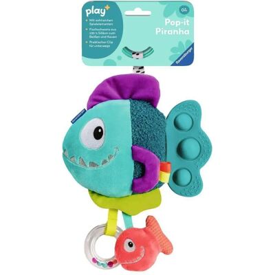 Ravensburger Baby-Piranha Kuscheltier - Sinnes & Zahnen Spielzeug Ravensburger Baby-Piranha Kuscheltier - Sinnes & Zahnen Spielzeug