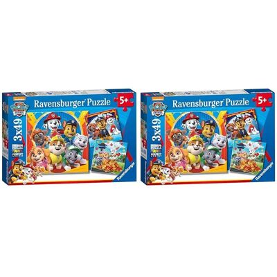 Puzzle Ravensburger 3x49 Paw Patrol - Ensemble éducatif et amusant - Publicité Puzzle Ravensburger 3x49 Paw Patrol - Ensemble éducatif et amusant - Publicité