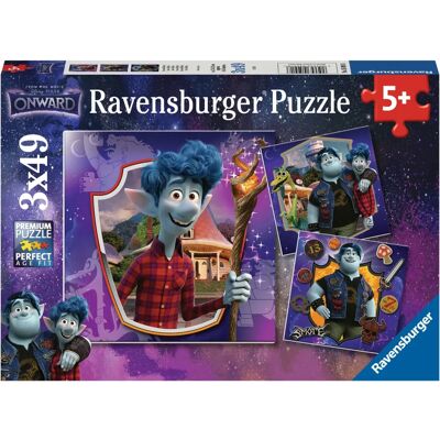 Ravensburger 3 Puzzles Disney Pixar Onward - Puzzle Ravensburger 3 Puzzles Disney Pixar Onward - Puzzle