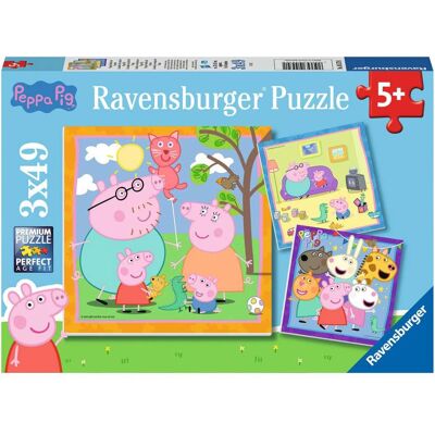 Ravensburger Puzzle Peppa Pig 05579 - Dibujos Animados 49 pzs Ravensburger Puzzle Peppa Pig 05579 - Dibujos Animados 49 pzs