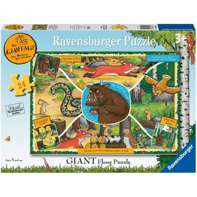 Ravensburger Gruffalo Giant Puzzle - 24 Pieces - Educational Ravensburger Gruffalo Giant Puzzle - 24 Pieces - Educational