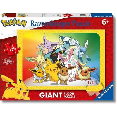 Puzzle Pokémon Ravensburger - 125 Pièces Gigantes pour Enfants 6+ - Publicité Puzzle Pokémon Ravensburger - 125 Pièces Gigantes pour Enfants 6+ - Publicité
