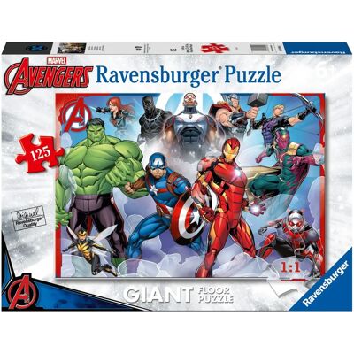 Puzzle Géant Marvel Avengers 125 Pièces - Multicolore - Publicité Puzzle Géant Marvel Avengers 125 Pièces - Multicolore - Publicité