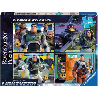 Ravensburger Disney Pixar Lightyear Bumper Pack 100 Puzzle Ravensburger Disney Pixar Lightyear Bumper Pack 100 Puzzle