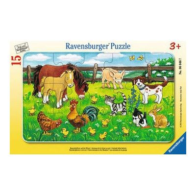 Puzzle Ravensburger Animaux de la Ferme 15 Pièces Puzzle Ravensburger Animaux de la Ferme 15 Pièces