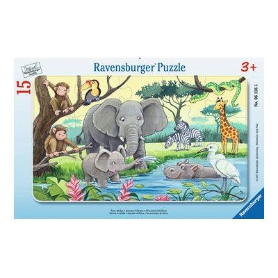 Puzzle d'Animaux Africains de Ravensburger - 15 pièces - Pour enfants Puzzle d'Animaux Africains de Ravensburger - 15 pièces - Pour enfants