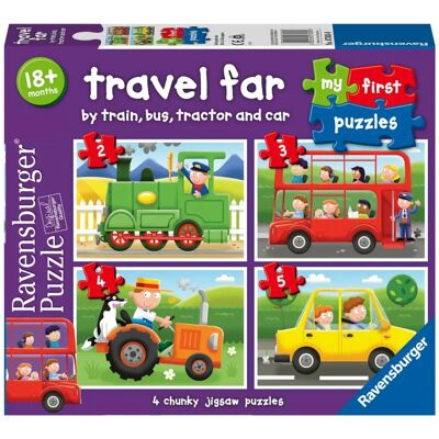 Ravensburger My First Puzzle Vehicles - 4-in-1 Toddler Puzzle Ravensburger My First Puzzle Vehicles - 4-in-1 Toddler Puzzle
