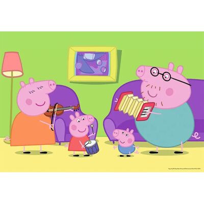 Ravensburger Peppa Pig 2x12 Puzzle - Bilden für Kinder Ravensburger Peppa Pig 2x12 Puzzle - Bilden für Kinder