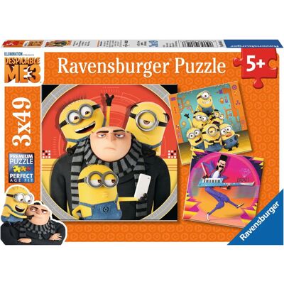 Ravensburger 4005556080168 Puzzle Enfants 3x49 pcs - Puzzle pour Enfants - Publicité Ravensburger 4005556080168 Puzzle Enfants 3x49 pcs - Puzzle pour Enfants - Publicité