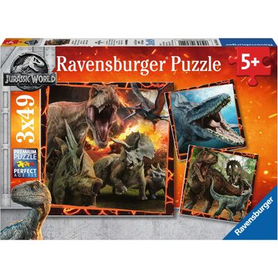 Ravensburger Jurassic World Puzzle - Dinoszauruszok 49 db Ravensburger Jurassic World Puzzle - Dinoszauruszok 49 db
