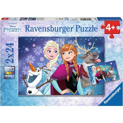 Ravensburger 4005556090747 Puzzle - 2 x 24 Pezzi - 26x18cm Ravensburger 4005556090747 Puzzle - 2 x 24 Pezzi - 26x18cm