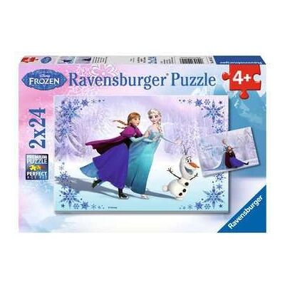 Puzzle Ravensburger Disney Frozen : Sœurs pour Toujours - 2x24 pièces Puzzle Ravensburger Disney Frozen : Sœurs pour Toujours - 2x24 pièces