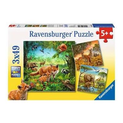 Ravensburger Modèle 147 Puzzle - Animaux - Publicité Ravensburger Modèle 147 Puzzle - Animaux - Publicité