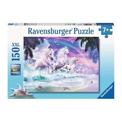Puzzle Spiaggia di Unicorni Ravensburger 150 pezzi - Puzzle per bambini Puzzle Spiaggia di Unicorni Ravensburger 150 pezzi - Puzzle per bambini