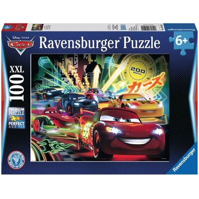 Puzzle Ravensburger Cars Neon - 100 pièces - Enfants Puzzle Ravensburger Cars Neon - 100 pièces - Enfants