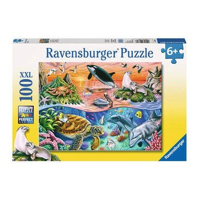 Rompecabezas del Océano Hermoso de Ravensburger, 100 Piezas Rompecabezas del Océano Hermoso de Ravensburger, 100 Piezas