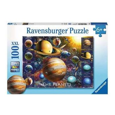 Ravensburger Os Planetas XXL Quebra-Cabeça de 100 Peças - Espaço Ravensburger Os Planetas XXL Quebra-Cabeça de 100 Peças - Espaço